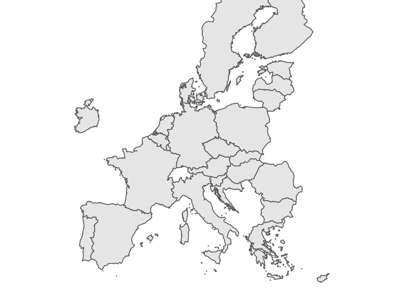 4 Drawing maps of Europe Using Eurostat with R